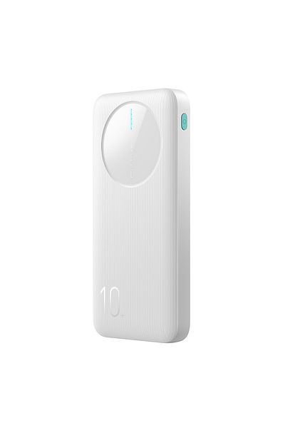 Joyroom Powerbank JR-PBF12 10000mAh 2.4A 2x USB-A 1x USB-C - biały