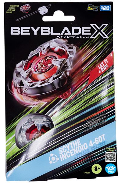 GIOCHI PREZIOSI Beyblade Scythe Incendio 4-60t Tp9583