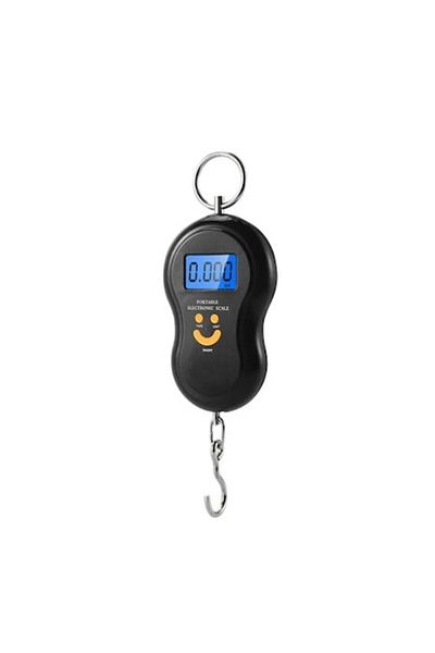 dalimag Cântar electronic universal, afișaj digital, 50 kg, design modern, 17 cm, negru