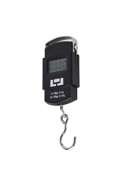 dalimag Electronic Universal Scale, Digital Display, 50 kg, Modern Design, 10 cm, Black,