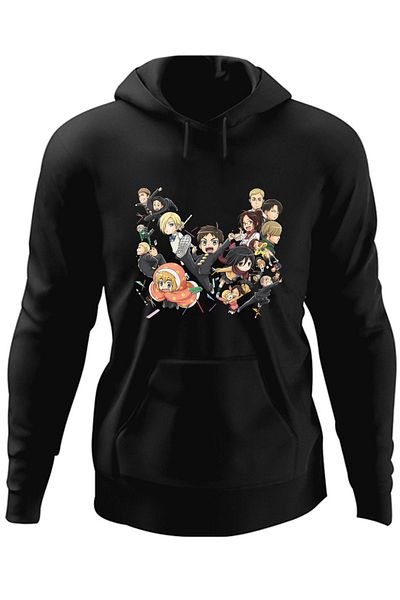 OEM Hanorac barbati Attack on Titan All Team Gang Echipa Anime