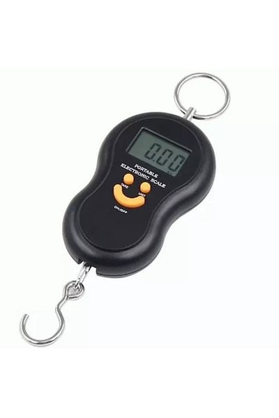 selling depot Electronic Handheld Scale Selling Depot up to 50 kg, LCD Screen, Black