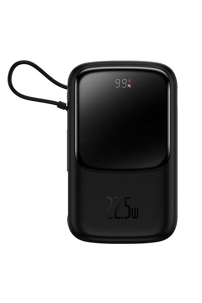 Baseus Powerbank z szybkim ładowaniem 10000mAh 22.5W QC-PD-SCP-FCP kabel USB-C czarny
