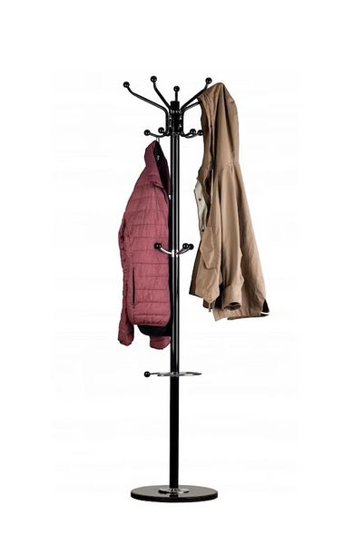 HARLEM Clothes and clothing rack/hanger, marble base, 174 x 38 cm