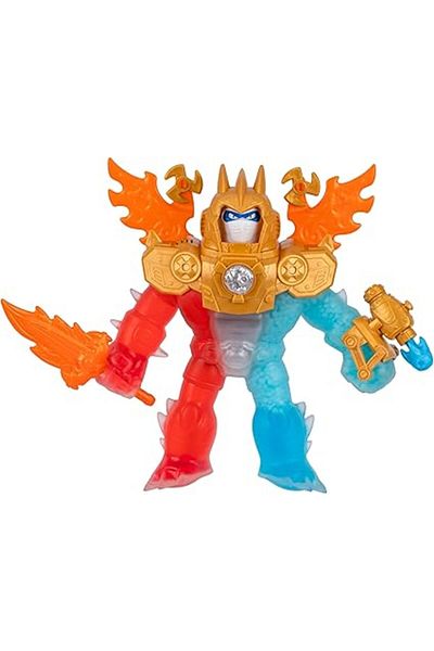 Heroes of Goo Jit Zu Goo Jit Zu S13 Goo-Tron Supreme Mr. Fantastic | Meteor Madness Stretchy Action Figure Toy