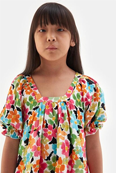 Tyess Girl Patterned Dress