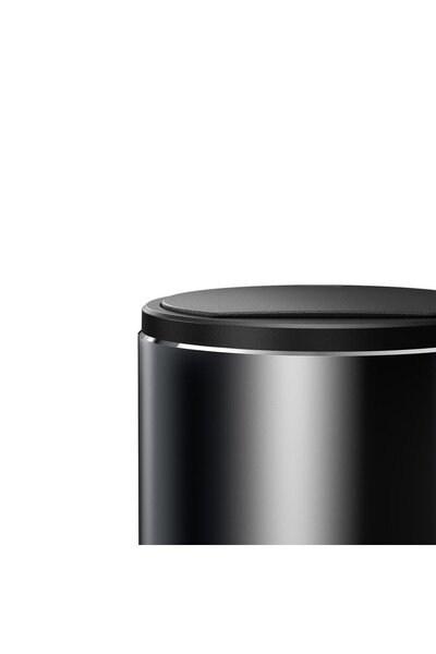 Baseus Mini kosz na śmieci z pokrywką do auta samochodu czarny