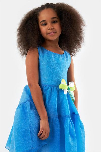 Lia Lea Girl Blue Dress