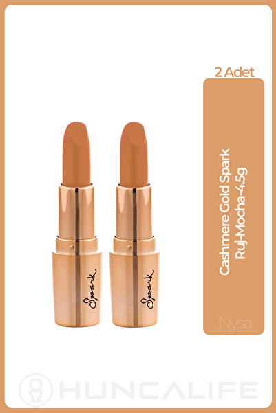 Huncalife Cashmere Gold Spark Ruj Mocha 4.5 g - 2 Adet