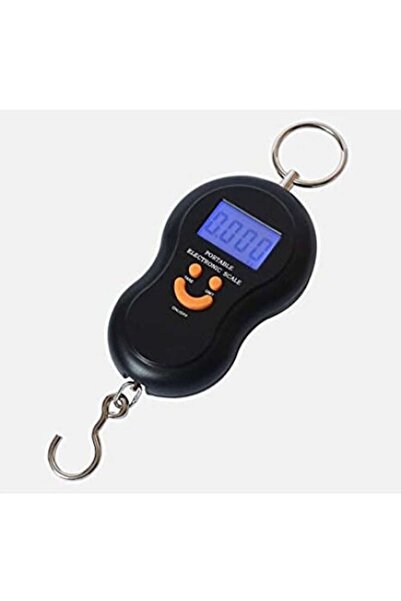 OEM Handheld Electronic Scale with Hook, 50Kg x 10g, LCD Backlit, Black