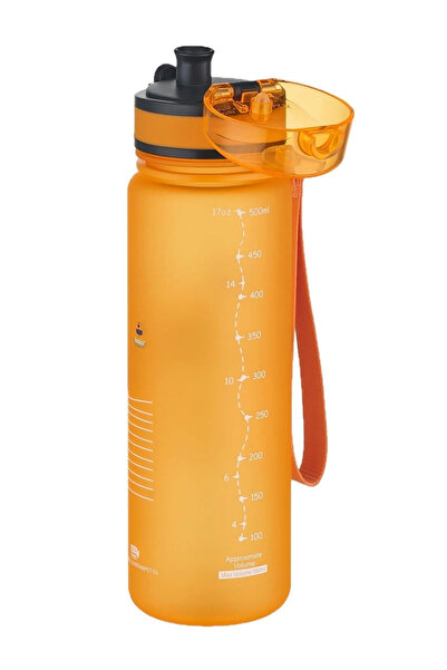 Vagonlife Vagon life uzspace tritan water bottle 500 ml animal print 3026-5 orange