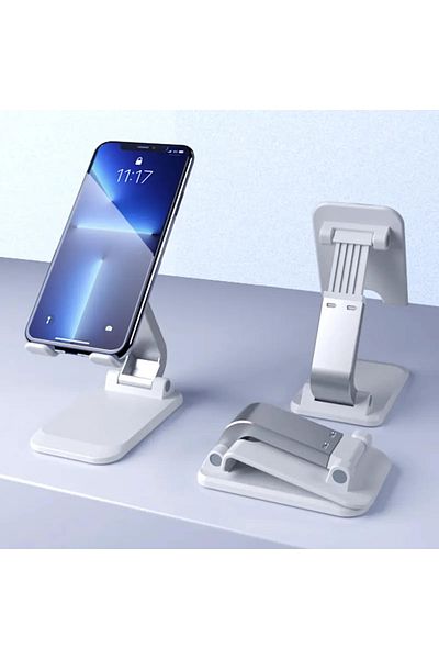 OEM Suport reglabil pentru telefon/tabletă, alb