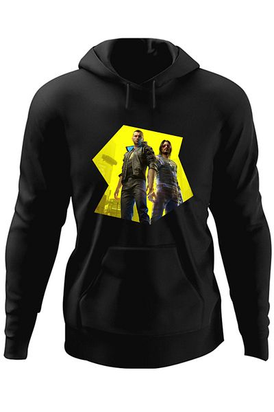 OEM Men's hoodie Cyberpunk 2077 Night City California