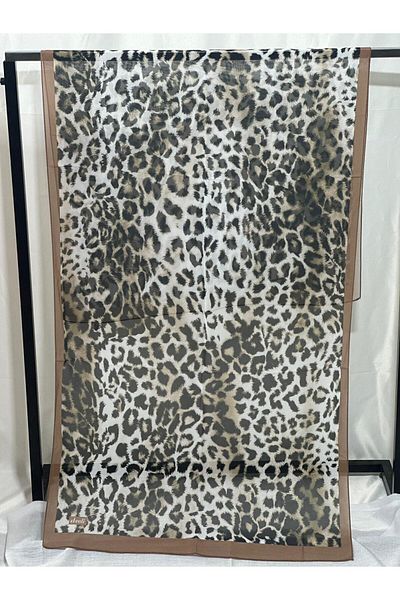 Shawl Passion Leopard Pattern Cotton Poly Shal