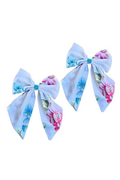 ARIALE - Set 2 agrafe de păr cu fundă de la Joy, multicolore