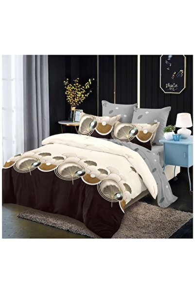 OEM Lenjerie de pat dublă, 6 piese, 2 persoane, 230x250cm, Premium Finet, mul...