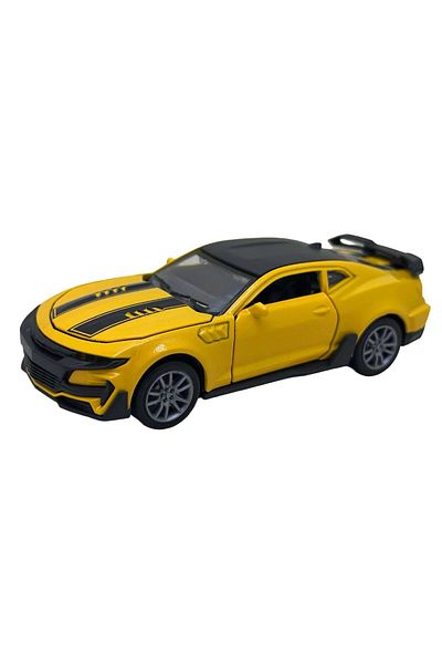 JPT Macheta Chevrolet Camaro 1:36 replica metal lumini si sunete, usi capota si portbagaj deschise