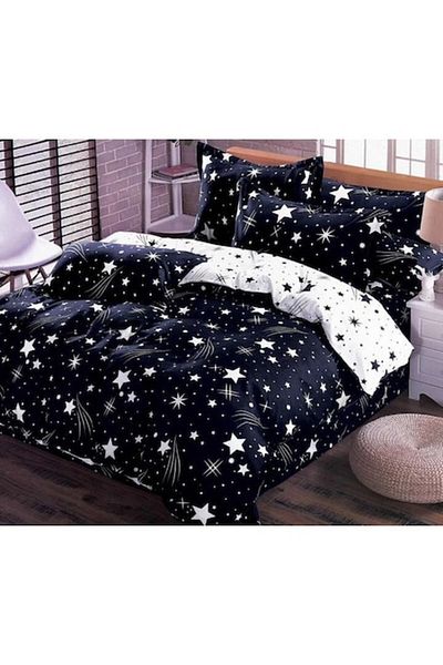 Pucioasa Double Bedding Set, Pucioasa, Finet, 6 Pieces, Starry Sky Pattern, 245x250cm