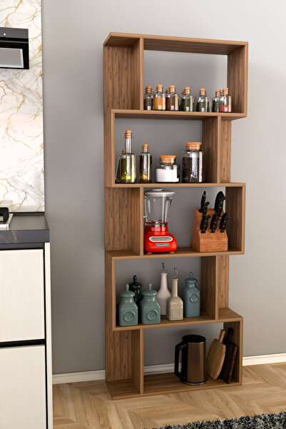 Remaks SCALA 5 RAFLI Mutfak Dolabı Mutfak Rafı Çok Amaçlı Dolap -MEŞE