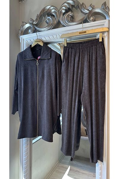 Invee 7135 Modal Suit - Brown