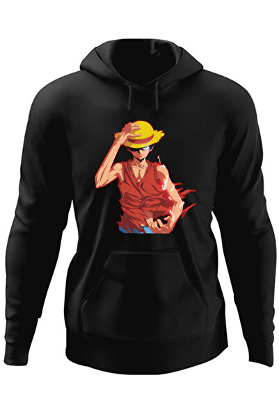 OEM Hanorac barbati Electric Monkey D Luffy One Piece Power