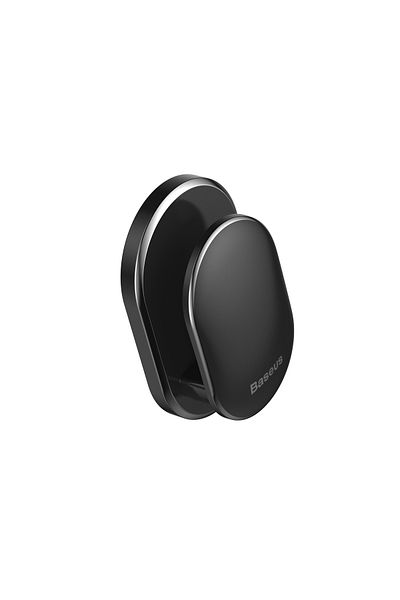 Baseus Cârlig autoadeziv cu carcasă mică pentru mașină, casă, garaj, SET de 4 - Negru