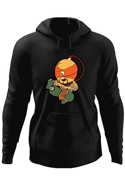 OEM Men's hoodie League of Legends Sin LoL Shaolin Chibi