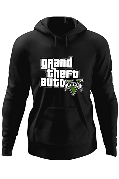 OEM Ανδρικό φούτερ με κουκούλα με το λογότυπο Grand Theft Auto GTA
