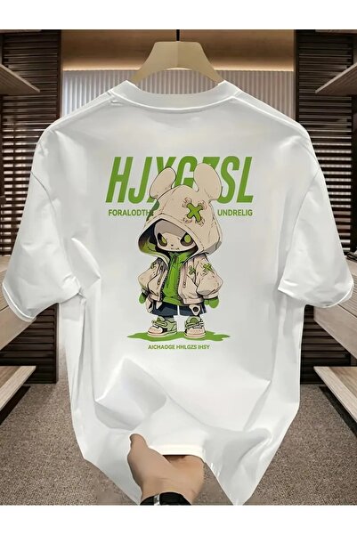 CLASİVA Summer Season Product Stylish Modern Design Back and Chest Printed Wo...