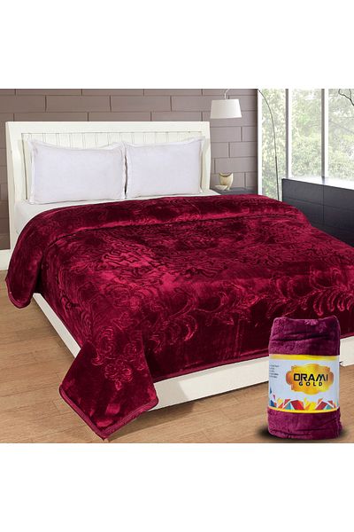 ORAMI GOLD 1 PLY DOUBLE FLEECE BLANKET 1.75 KG