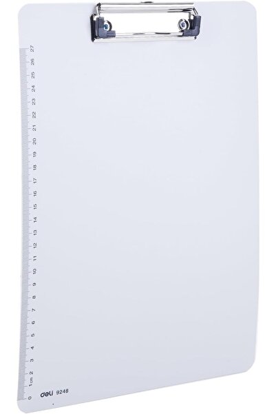 Deli Paper Clipboard, A4 Size, Grey