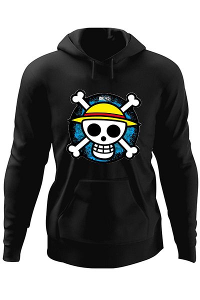 OEM Hanorac barbati One Piece Crew Logo Monkey D Luffy Anime Manga
