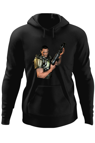 OEM Hanorac barbati Quake Doom Pistol Air Quakerism Battle Insta