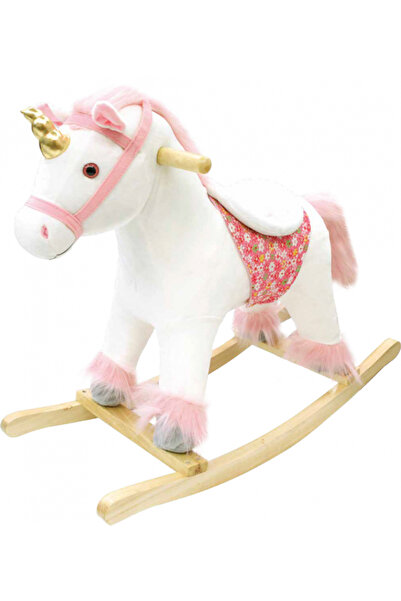 Little Mom Balansoar Little Mom Unicorn din plus cu sunete Bella