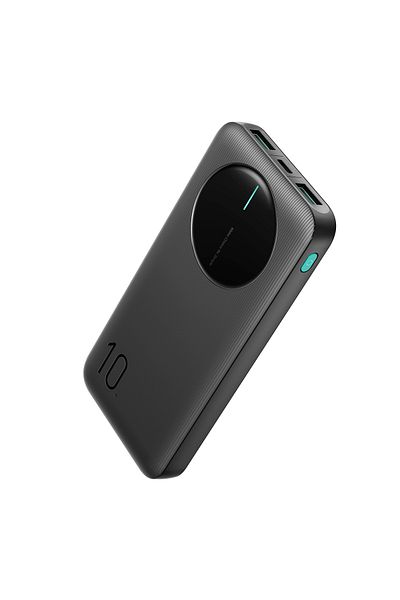 Joyroom Powerbank JR-PBF12 10000mAh 2.4A 2x USB-A 1x USB-C - czarny