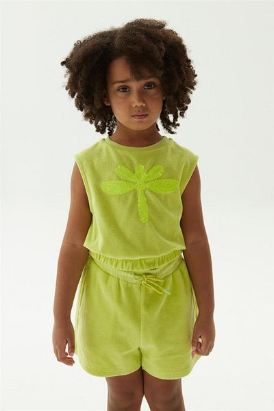 Tyess Girl Green Undershirt