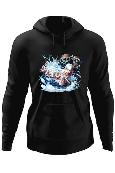 OEM Men's Hoodie One Piece Treasure Cruise Enel Cartoon Anime