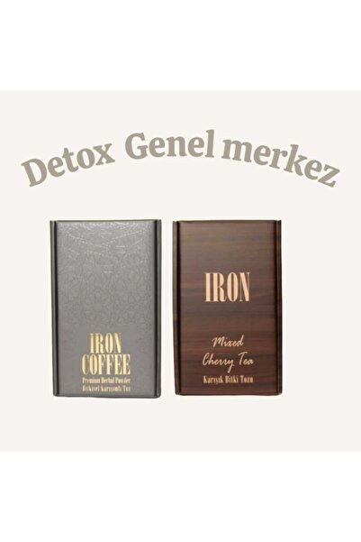İRON16 Coffee 2 li Detox Set ikisibirarada dev set