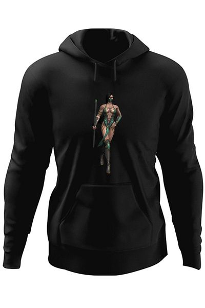 OEM Men's Hoodie Mortal Kombat Jade Green Diamond Game