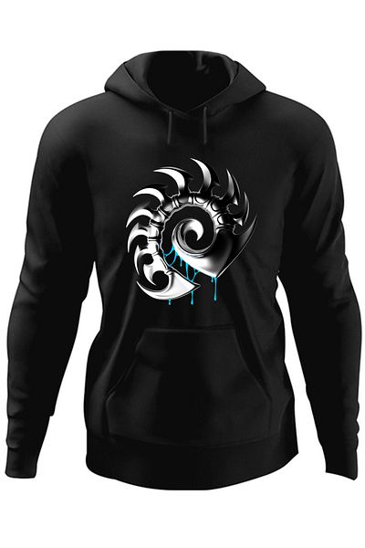 OEM Hanorac barbati StarCraft 2 Zerg Silver Logo CSGO