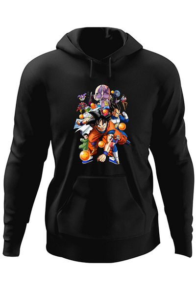 OEM Hanorac barbati Dragon Ball Z All Team Anime Goku Vegeta