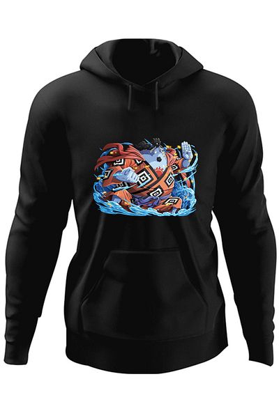 OEM Hanorac barbati Jinbei Blue Whale One Piece Marine Pirate