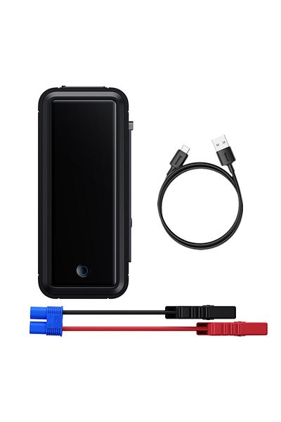 Baseus Starter pentru pornirea motorului 3000A 12V Powerbank USB-C / EC8 / DC - gri