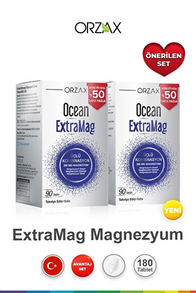 Ocean Extramag Economic Package 90 Tablets 2 Pieces