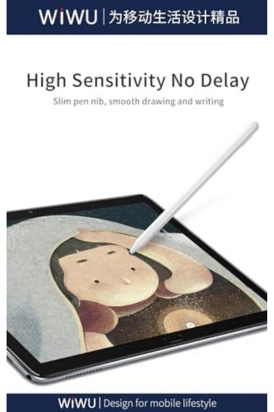 WIWU Max Pen for iPad/Android by WIWU, White