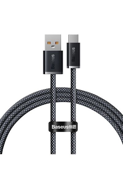 Baseus Dynamic Series Cable, USB to USB-C, 100W, Fast Charging, 1m, Gray