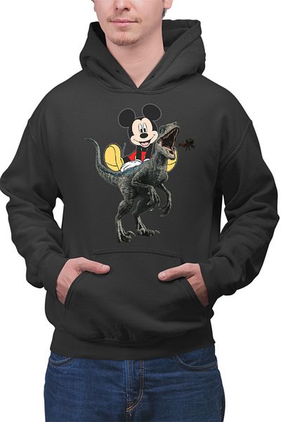 OEM Hanorac Barbati Jurassic Park Mickey Mouse Minecraft Spider Eat