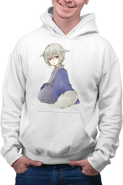 OEM Men's Hoodie Kamisama Kiss Tomoe Chibi Fox Spirit Shinto