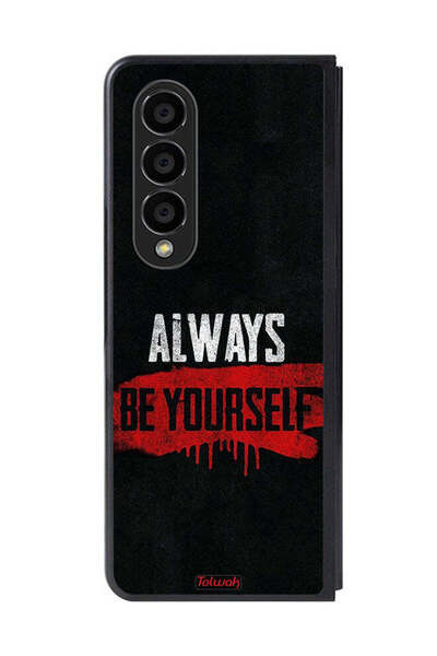 Tolwak غطاء حماية لهاتف Samsung Galaxy Z Fold 4 كن دائمًا على طبيعتك