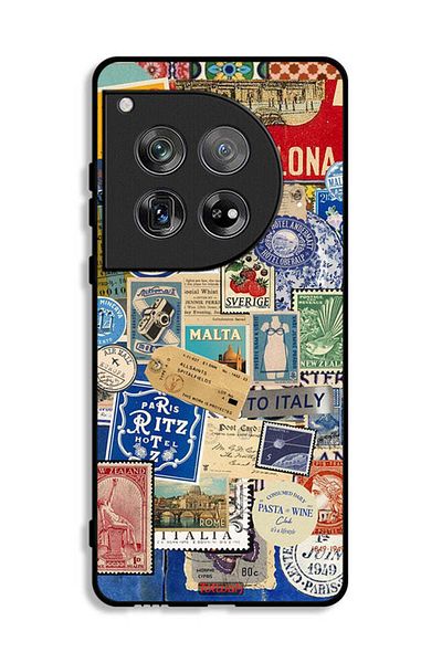 Tolwak OnePlus 12 Protective Case Cover Stickers Of Different Cities